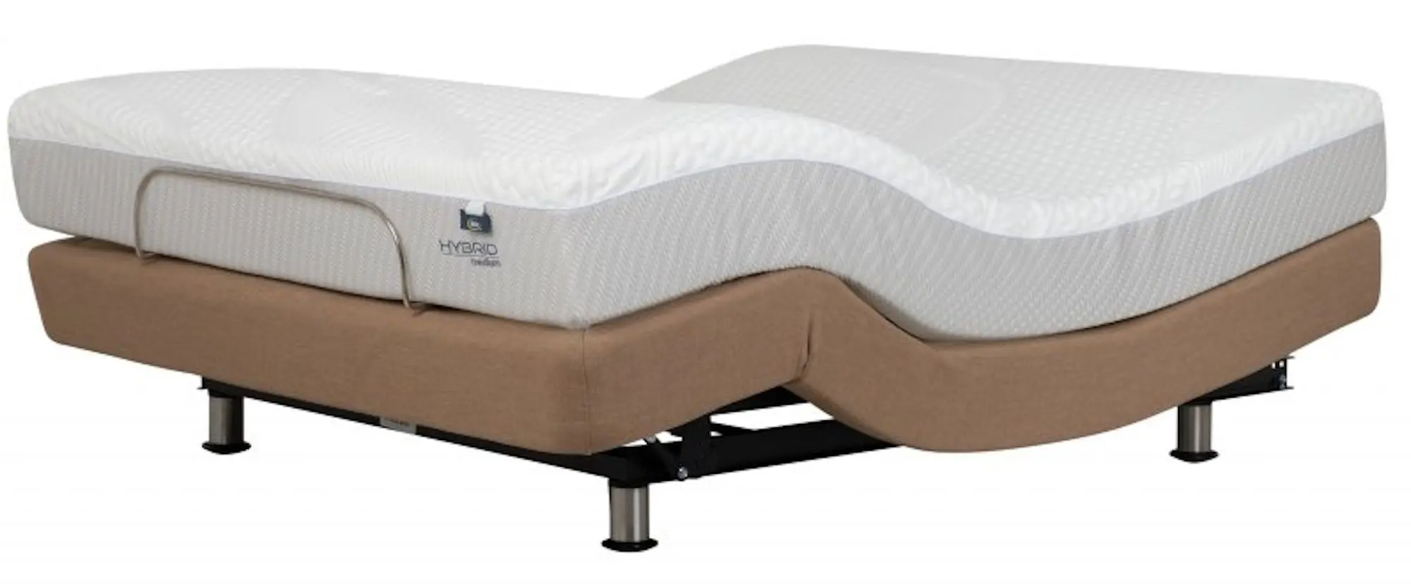 Pat cu saltea Askona Ergomotion 450 160x200 (Beige)