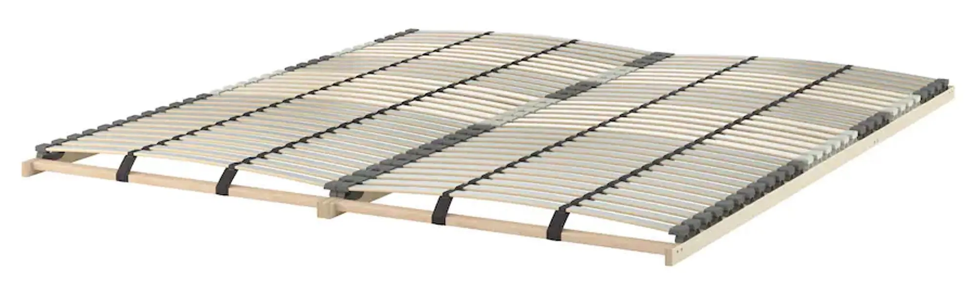 Baza de lamele Ikea Lonset 180x200 (Bej/Gri)