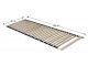 Baza de lamele Mobhaus Twinpack 80x200