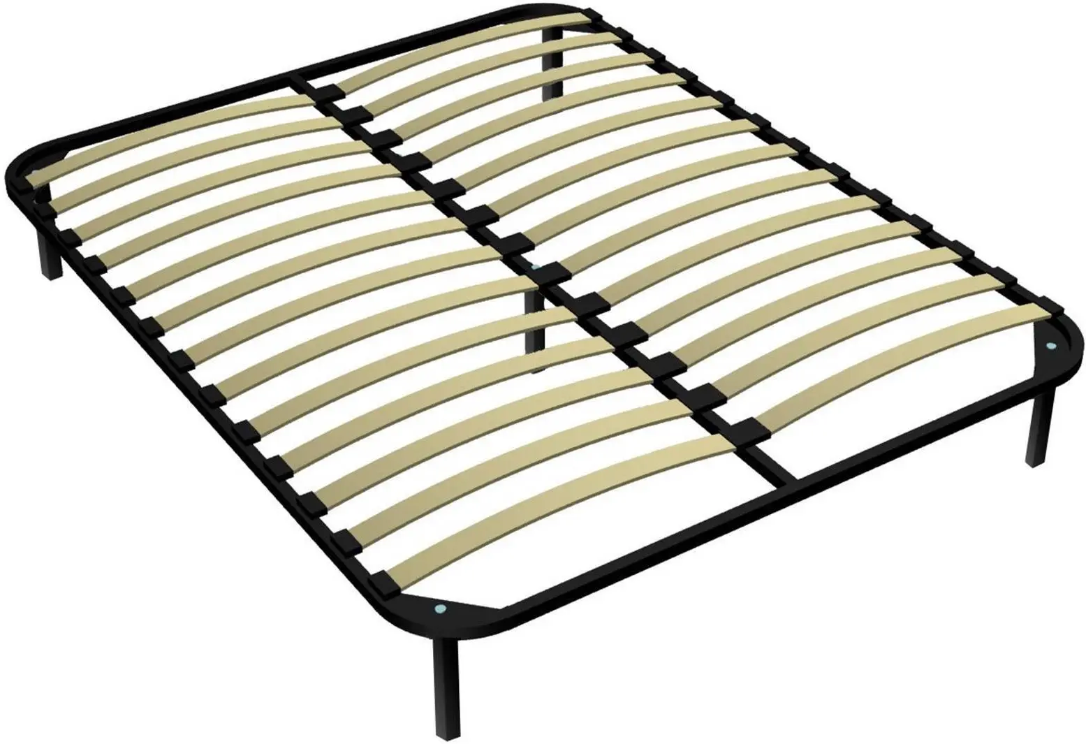 Baza de lamele Stolline 160x200 18cm (cu picioruse)