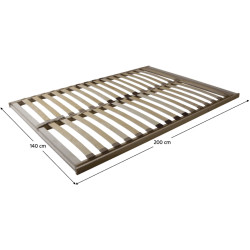 Baza de lamele Tempo Kondela Basic Flex Front 140x200 Thumb