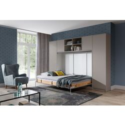 Set mobilier New Elegance Basic BS-P-H-140 + BS-SZ-S + BS-SZ-P + BS-N Horizontal 140x200 (Congo)