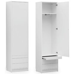 Комплект мебели New Elegance Basic BS-P-H-90 + BS-SZ-S + BS-SZ-P + BS-N Horizontal 90x200 (Black/Oak Lancelot) Thumb