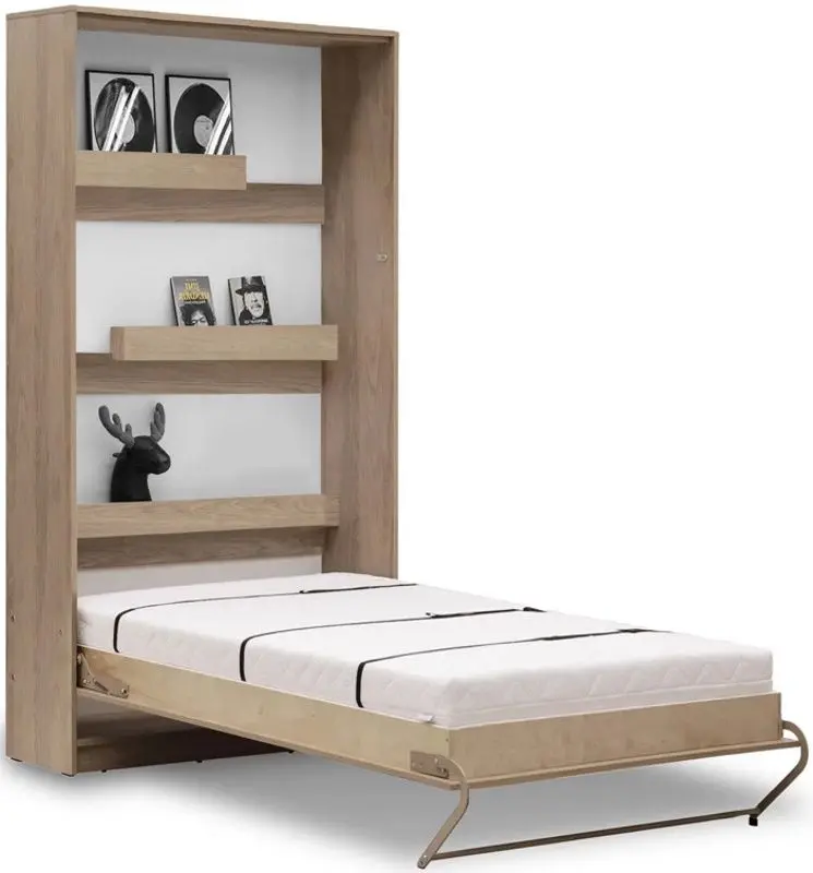 Комплект мебели New Elegance Basic BS-P-V-90 + BS-SZ-S + BS-SZ-P Vertical 90x200 (Sonoma Oak Light)