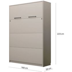 Комплект мебели New Elegance Genius GS-P-V-140 + GS-SZ-S + GS-SZ-P Vertical 140x200 (Congo) Thumb