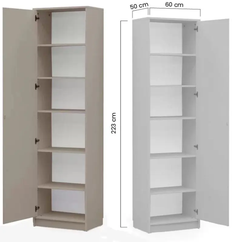 Комплект мебели New Elegance Genius GS-P-V-140 + GS-SZ-S + GS-SZ-P Vertical 140x200 (Congo)