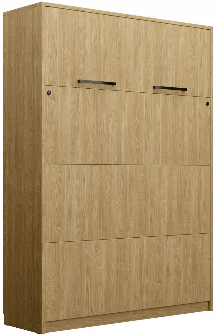 Set mobilier New Elegance Genius GS-P-V-140 + GS-SZ-S + GS-SZ-P Vertical 140x200 (Oiled Oak)