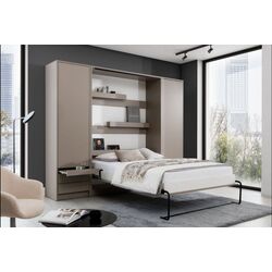 Комплект мебели New Elegance Genius GS-P-V-B-120 + GS-SZ-S + GS-SZ-P Vertical со столом 120x200 (Congo)