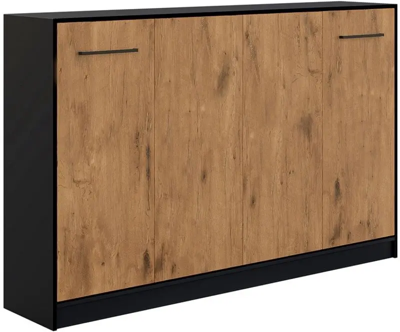 Pat-transformer rabatabil New Elegance Basic BS-P-H-120 Horizontal 120x200 (Black/Oak Lancelot)