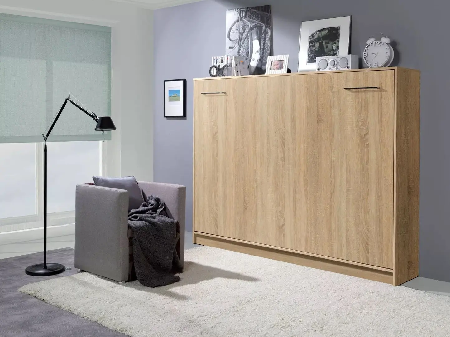 Pat-transformer rabatabil New Elegance Basic BS-P-H-120 Horizontal 120x200 (Sonoma Oak Light)