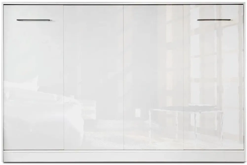 Pat-transformer rabatabil New Elegance Basic BS-P-H-140-BP Horizontal 140x200 (White Matte/White Gloss)