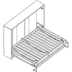 Pat-transformer rabatabil New Elegance Basic BS-P-H-90 Horizontal 90x200 (Congo) Thumb
