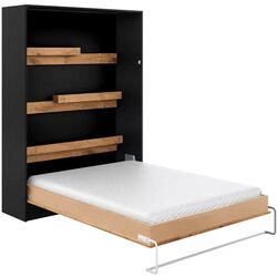 Pat-transformer rabatabil New Elegance Basic BS-P-V-140 Vertical 140x200 (Black/Oak Lancelot) Thumb