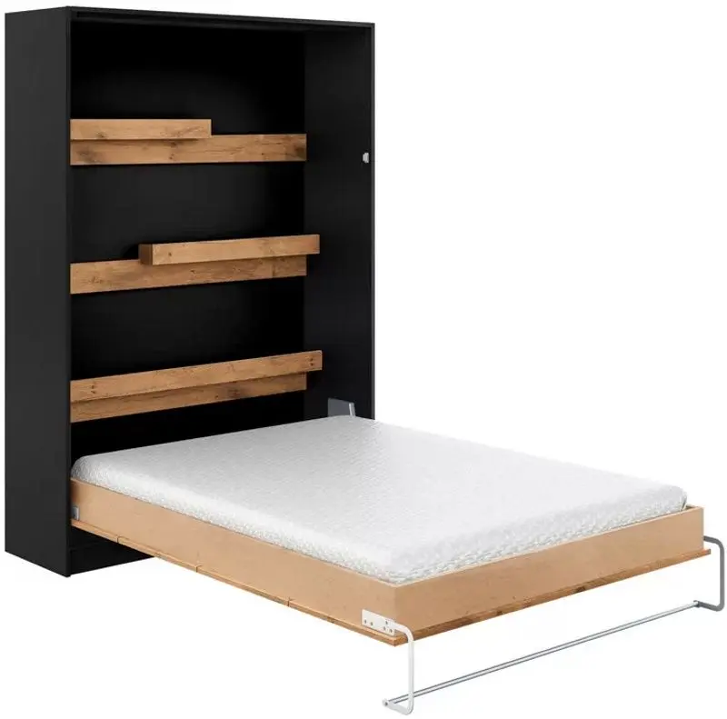 Pat-transformer rabatabil New Elegance Basic BS-P-V-140 Vertical 140x200 (Black/Oak Lancelot)