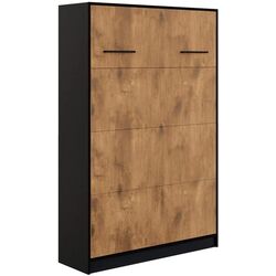 Pat-transformer rabatabil New Elegance Basic BS-P-V-140 Vertical 140x200 (Black/Oak Lancelot) Thumb