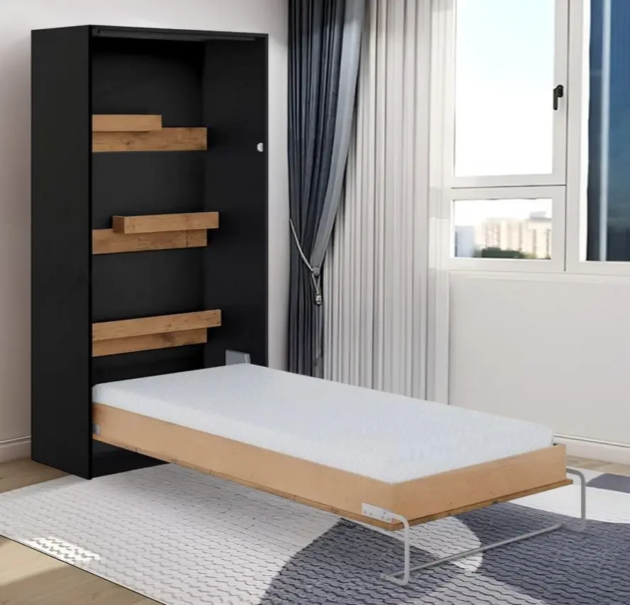 Pat-transformer rabatabil New Elegance Basic BS-P-V-140 Vertical 140x200 (Black/Oak Lancelot)