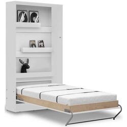 Pat-transformer rabatabil New Elegance Basic BS-P-V-90-BP Vertical 90x200 (White Matte/White Gloss) Thumb