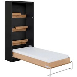 Pat-transformer rabatabil New Elegance Basic BS-P-V-90 Vertical 90x200 (Black/Oak Lancelot) Thumb