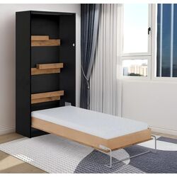 Pat-transformer rabatabil New Elegance Basic BS-P-V-90 Vertical 90x200 (Black/Oak Lancelot)