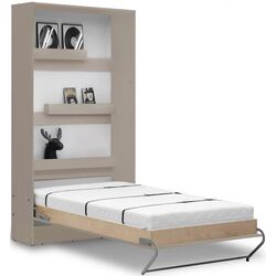 Кровать-трансформер откидная New Elegance Basic BS-P-V-90 Vertical 90x200 (Congo) Thumb