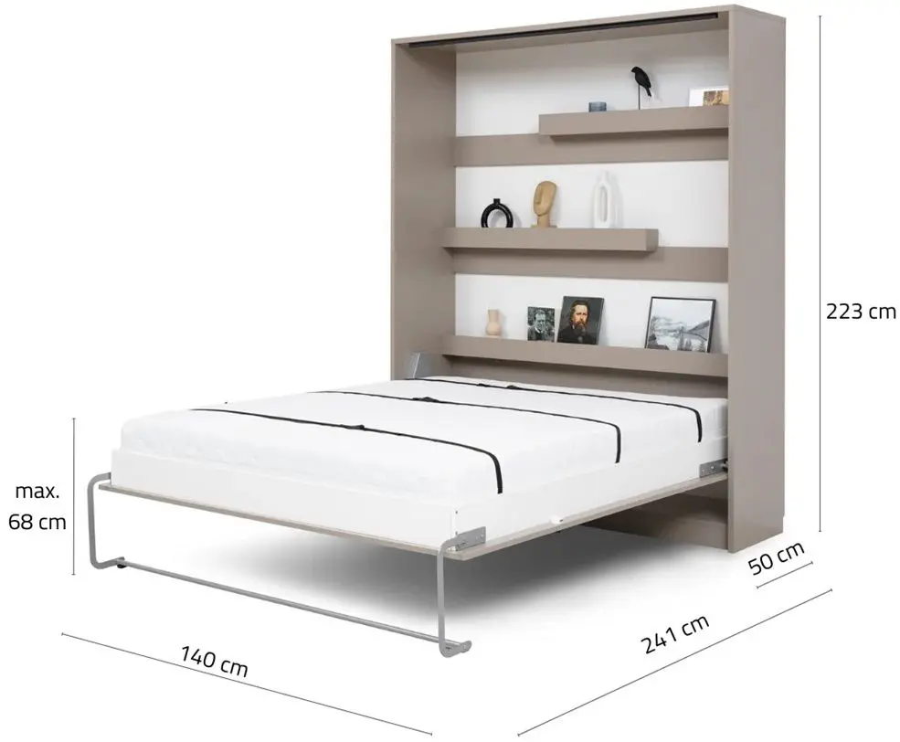 Pat-transformer rabatabil New Elegance Genius GS-P-V-120 Vertical 120x200 (Congo)