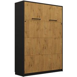 Pat-transformer rabatabil New Elegance Genius GS-P-V-140 Vertical 140x200 (Black/Oak Lancelot) Thumb
