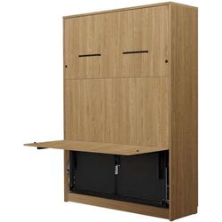 Кровать-трансформер откидная New Elegance Genius GS-P-V-B-120 Vertical со столом 120x200 (Oiled Oak) Thumb