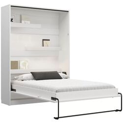 Pat-transformer rabatabil New Elegance Genius GS-P-V-B-120 Vertical cu masa 120x200 (White Matte) Thumb