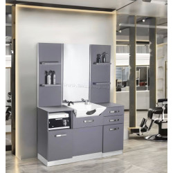 Consola de coafor cu lavoar Gabbiano B085 124725 (Grey)