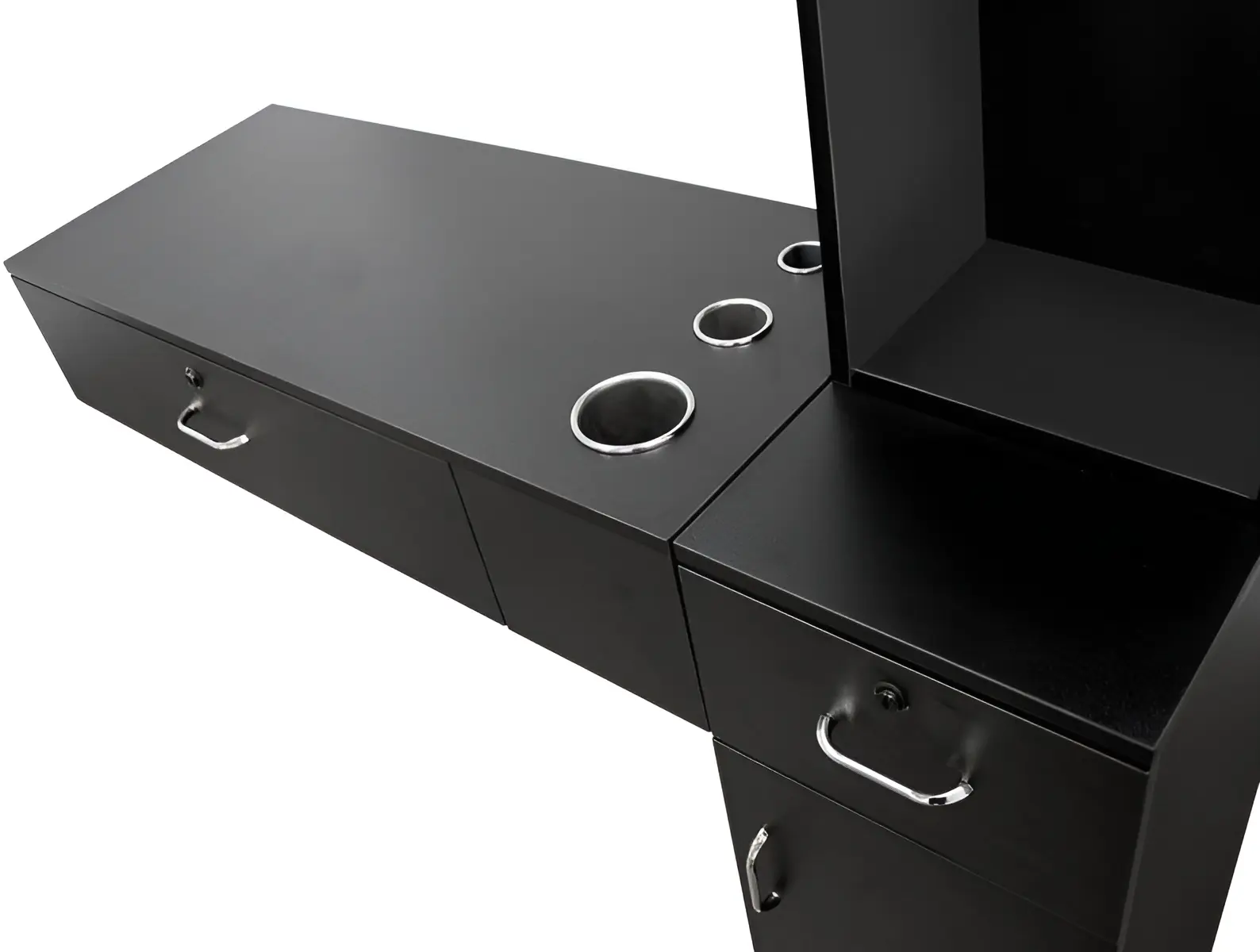 Консоль парикмахерская Quirumed 360-DP-6013 (Black) - 2