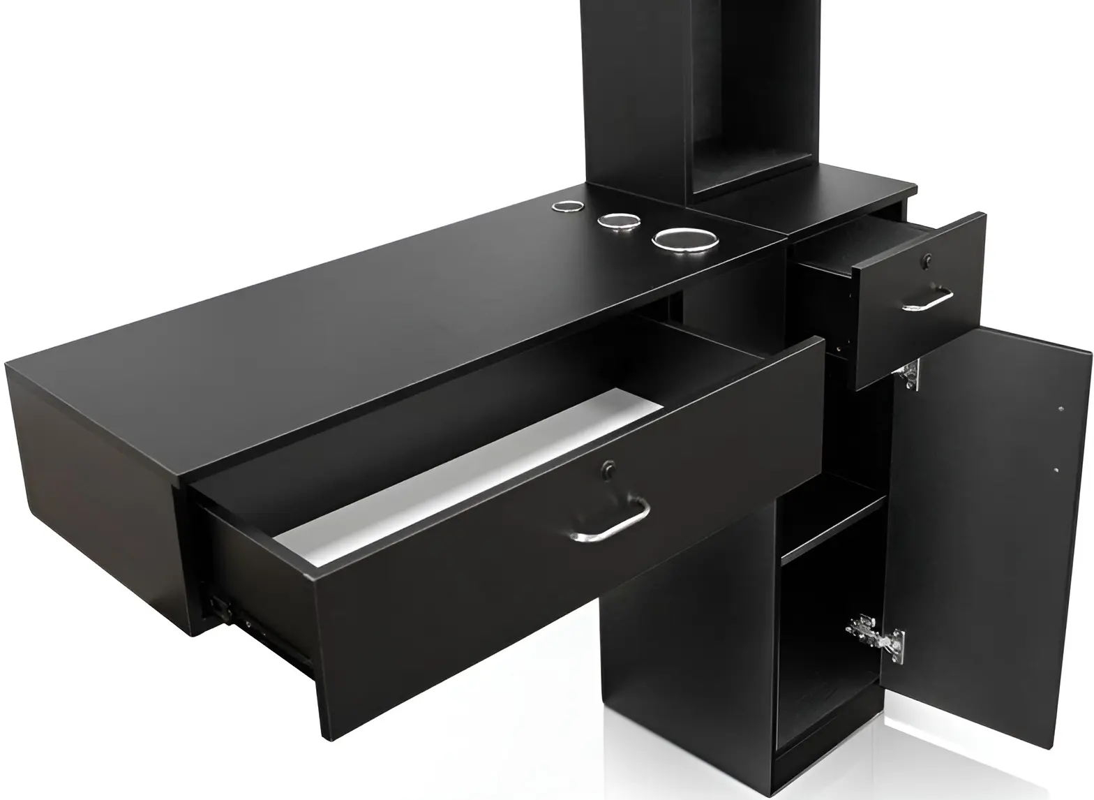 Консоль парикмахерская Quirumed 360-DP-6013 (Black) - 3