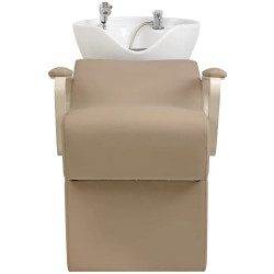 Кресло-мойка парикмахерская Omega Marina 154527 (Beige/White) Thumb