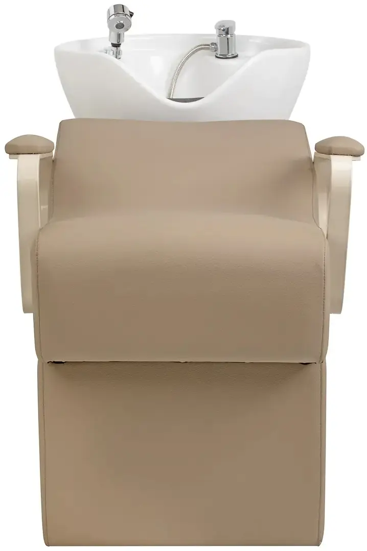 Кресло-мойка парикмахерская Omega Marina 154527 (Beige/White) - 4