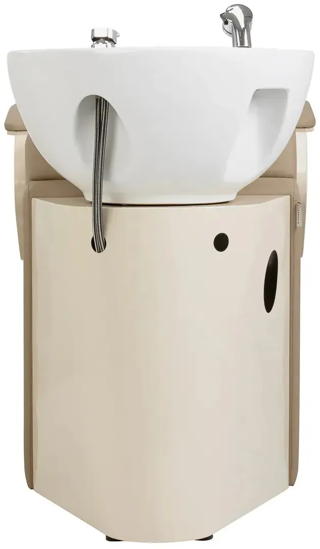 Кресло-мойка парикмахерская Omega Marina 154527 (Beige/White) - 5