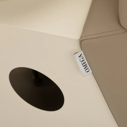 Кресло-мойка парикмахерская Omega Marina 154527 (Beige/White) Thumb