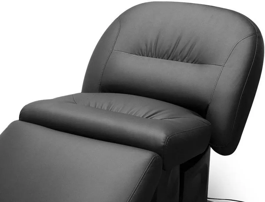 Fotoliu-scafa pentru frizerie Quirumed 1106-HZ-32845-ALLBK (Black) - 2
