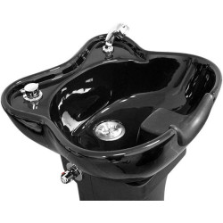 Fotoliu-scafa pentru frizerie Quirumed 1106-HZ-32845-ALLBK (Black) Thumb