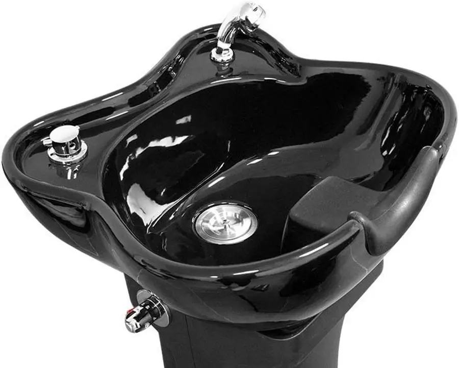 Fotoliu-scafa pentru frizerie Quirumed 1106-HZ-32845-ALLBK (Black) - 3