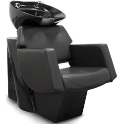 Кресло-мойка парикмахерская Quirumed 485-RJ-SM03-12 (Black)