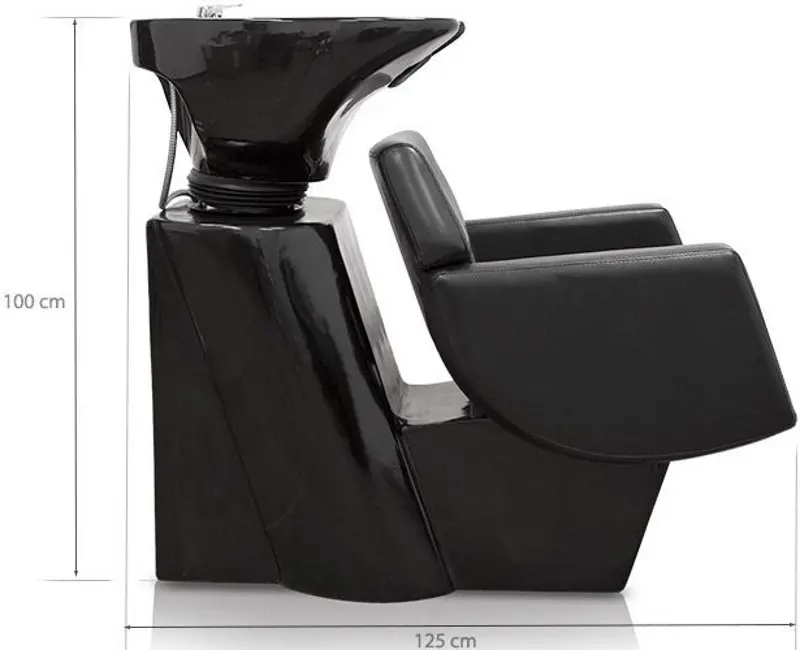 Кресло-мойка парикмахерская Quirumed 485-RJ-SM03-12 (Black) - 5