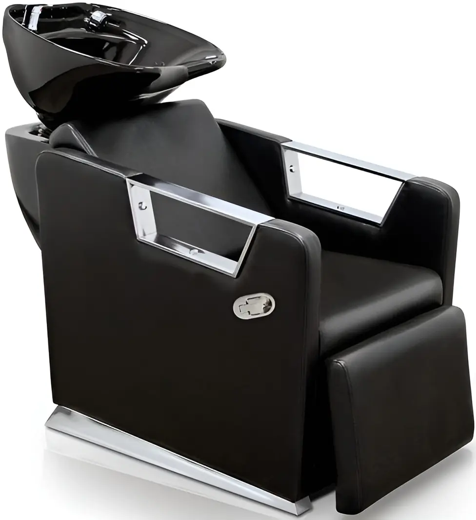 Кресло-мойка парикмахерская Quirumed 485-RJ-SM07-12 (Black)