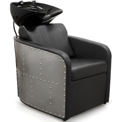 Кресло-мойка парикмахерская Quirumed Parma (Black)