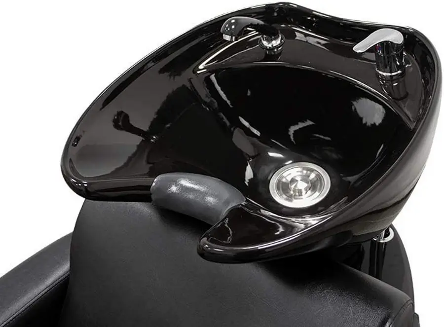Кресло-мойка парикмахерская Quirumed Parma (Black) - 4