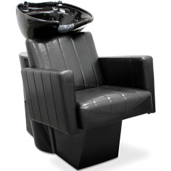 Кресло-мойка парикмахерская Quirumed Sparta (Black)