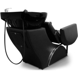 Кресло-мойка парикмахерская Quirumed Treviso (Black) Thumb