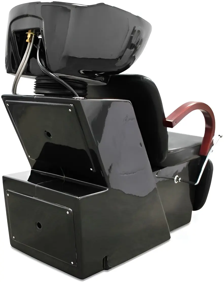 Кресло-мойка парикмахерская Quirumed Tripoli (Black) - 3