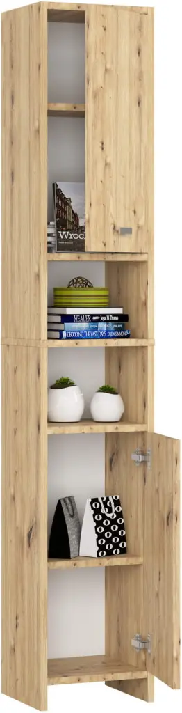 Пенал Akord Beti 2D1W (Artisan Oak) - 3