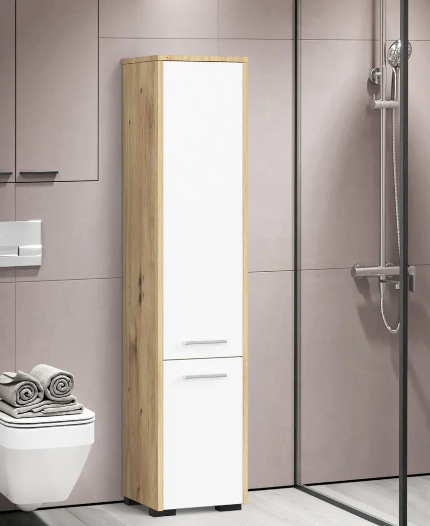 Penal Akord Fin 30 2D 140cm (Artisan Oak/White)