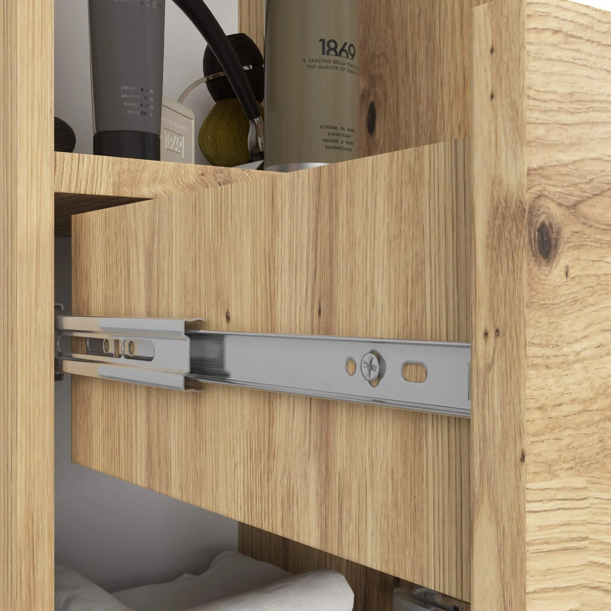 Penal Akord Fin 30 2D1SZ1W 140cm (Artisan Oak)