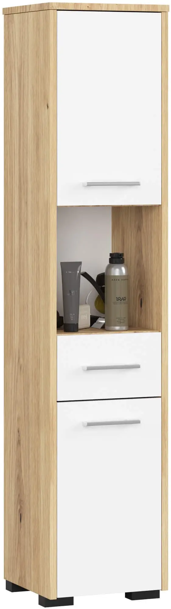 Penal Akord Fin 30 2D1SZ1W 140cm (Artisan Oak/White)